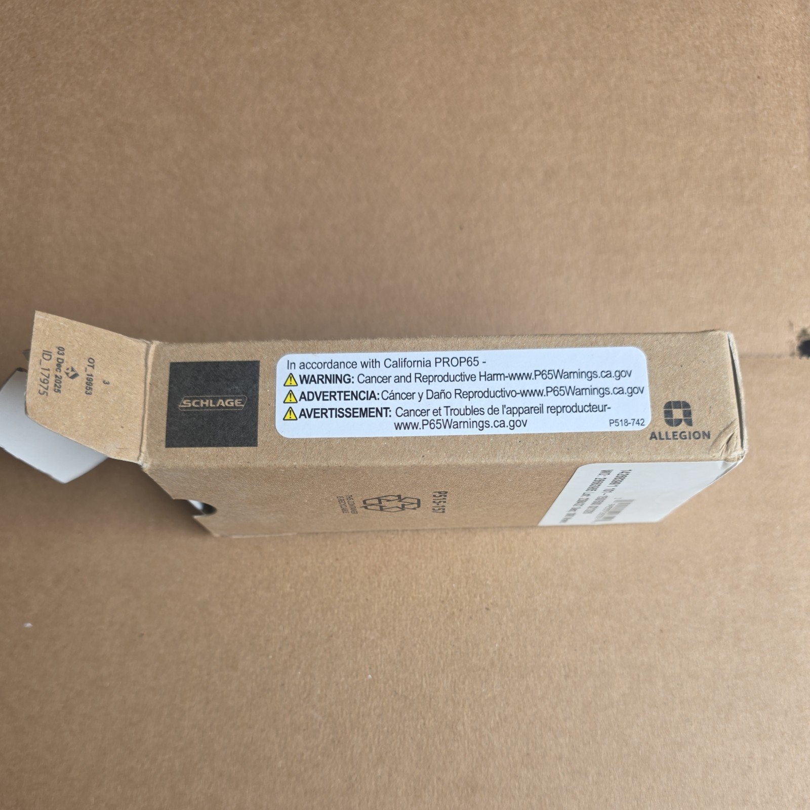 Schlage 35-100 C Key Blanks C Keyway 5 Pin Nickel Silver Box of 50