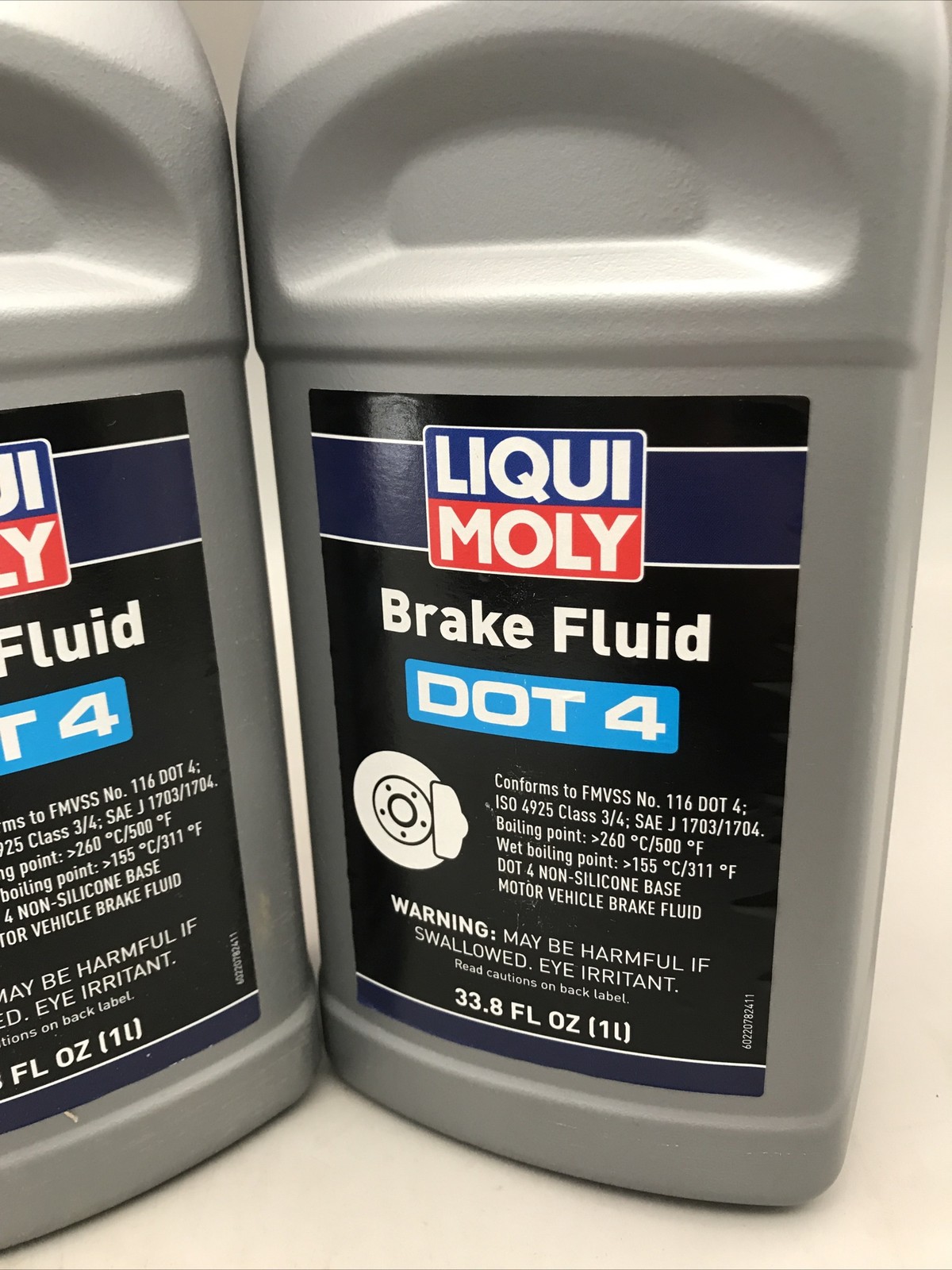 2 Pack LIQUI MOLY Brake Fluid DOT 4 33.8oz 1Lt Each New