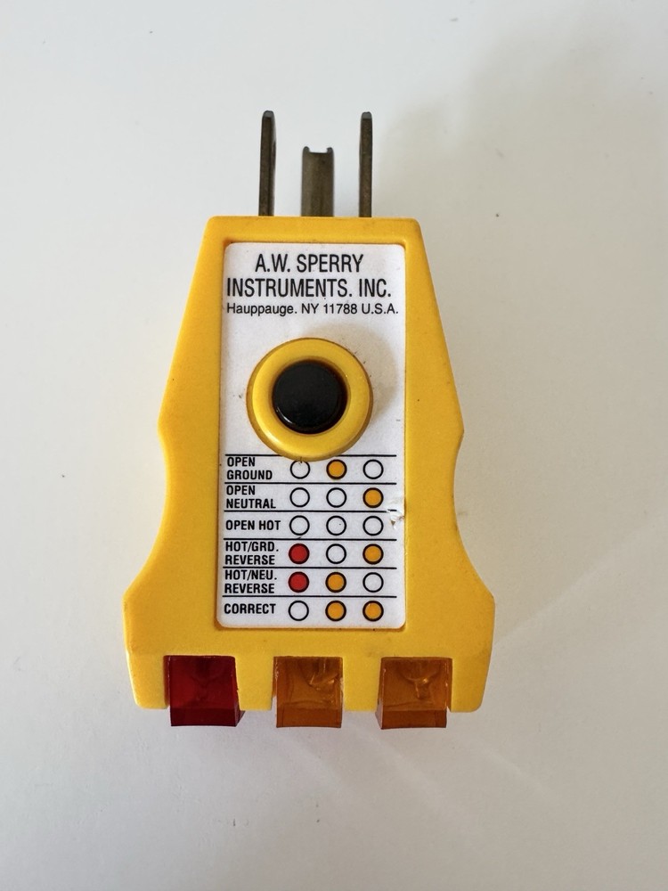 3 Wire Circuit Analyzer   AW Sperry CA300A