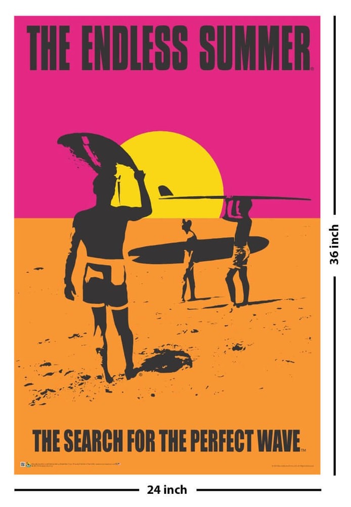 Endless Summer Non-Flocked Blacklight Poster 24" x 36"