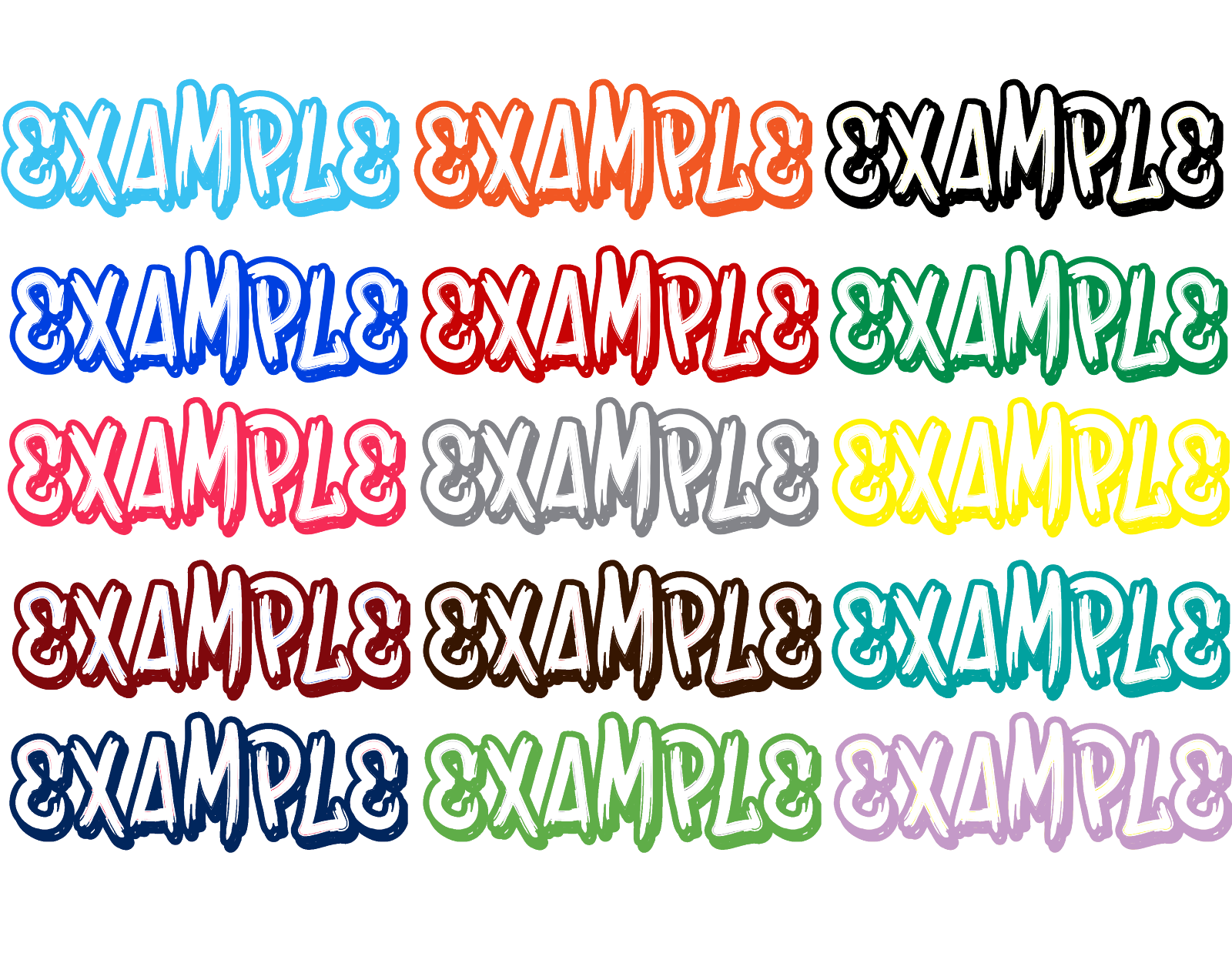 Custom Personalized Decal Vinyl Lettering Text Business Sign Old English Font vB