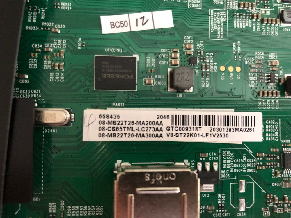 TCL 08-CS65TML-LC273AA Main Board 65S435