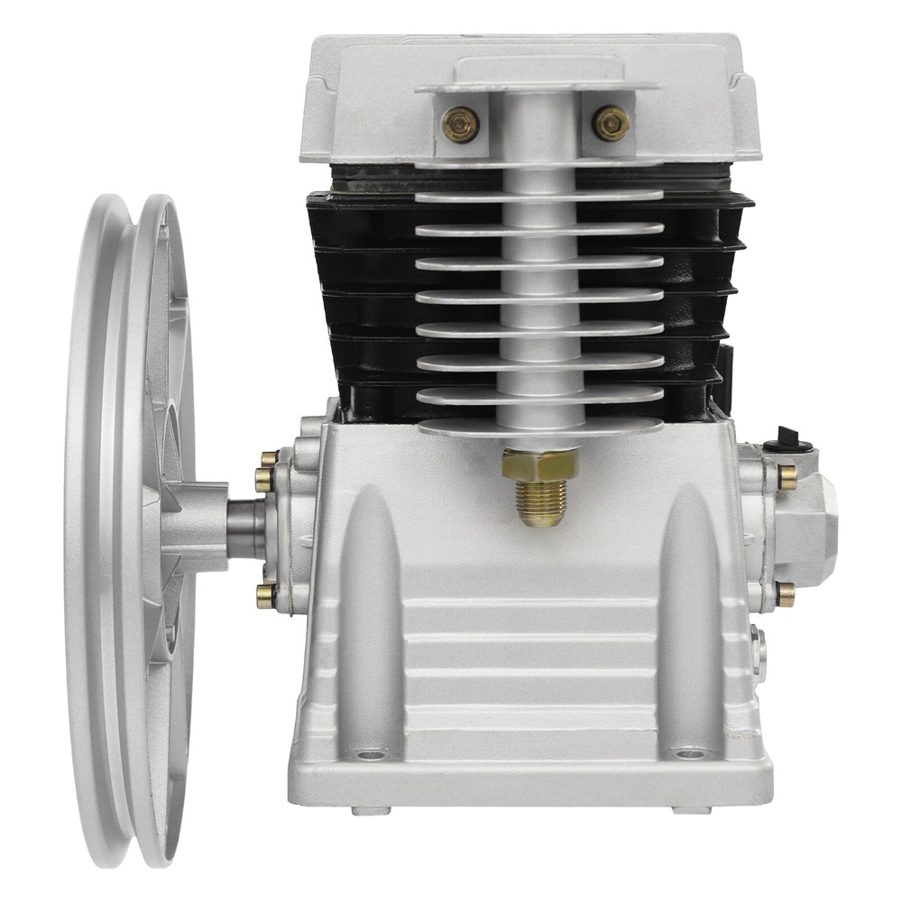 Air Compressor Pump Head, Single Stage Twin Cylinder Air Compressor Pump Head