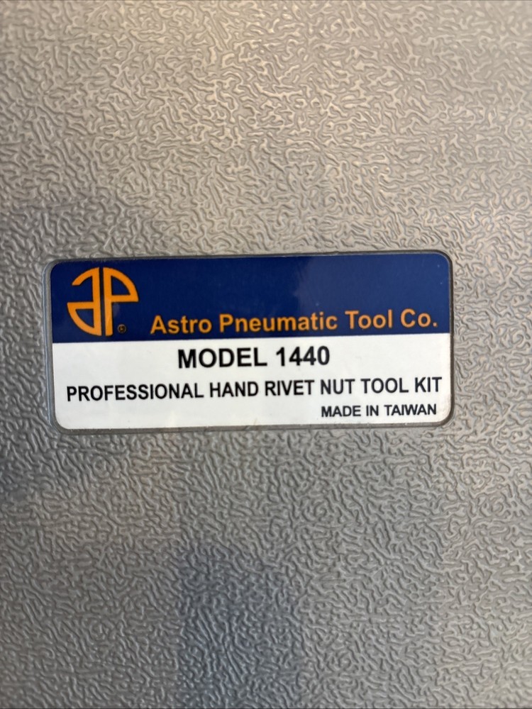 Astro Pneumatic Tool Company Pro Hand Rivet Nut Tool Kit