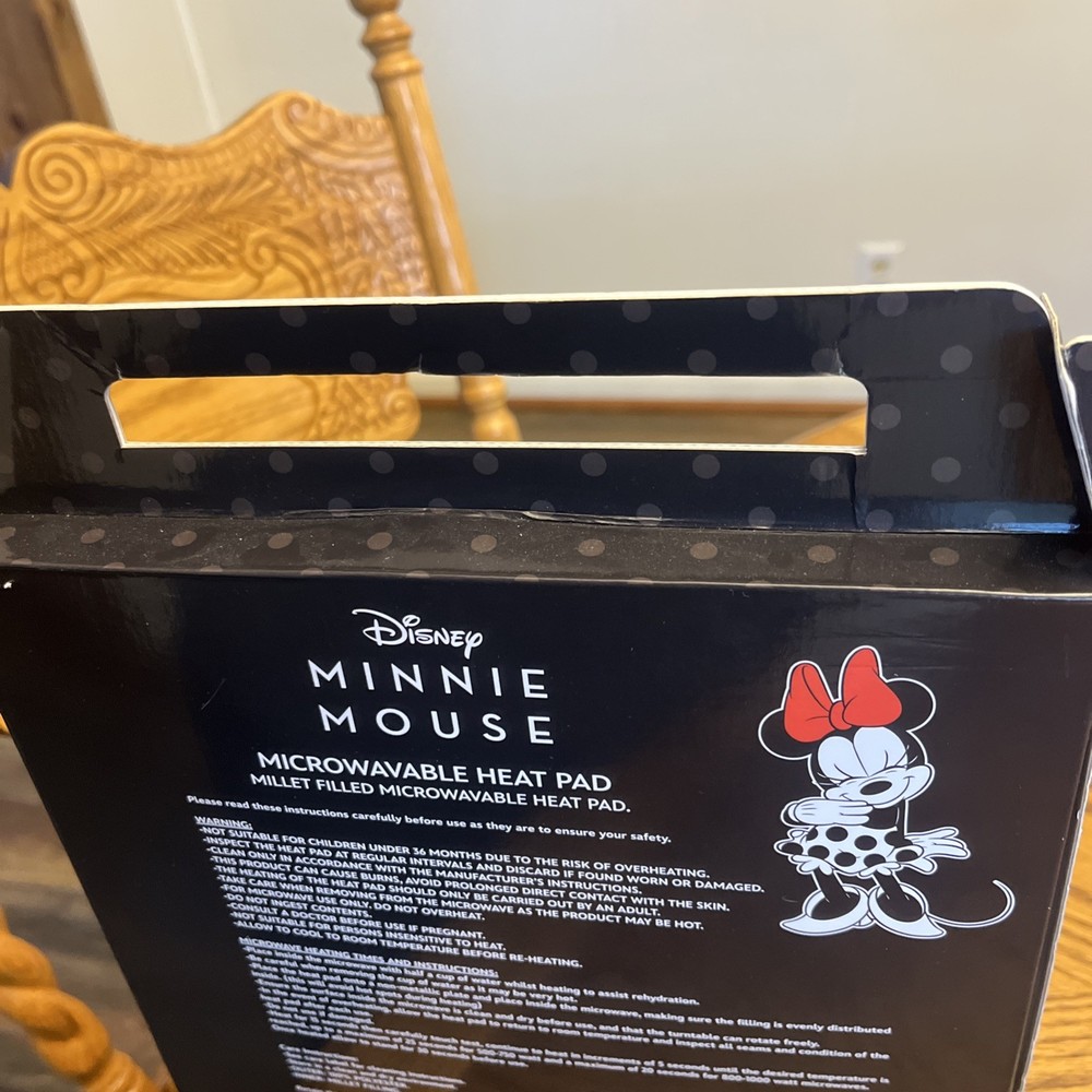 Disney Minnie Mouse Microwavable Heating Pad