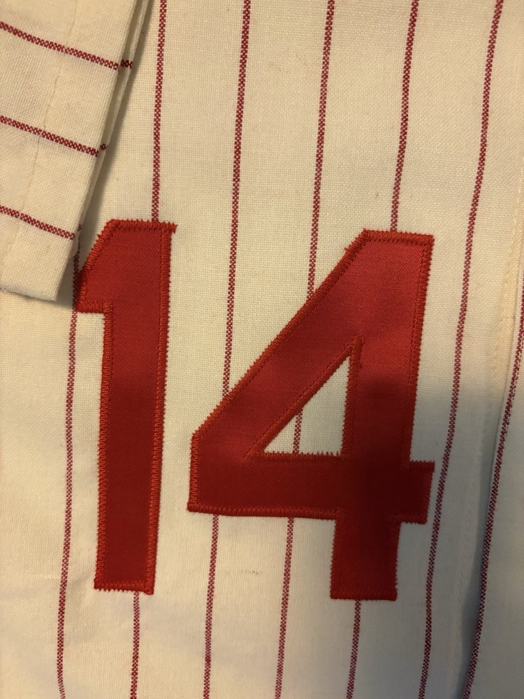 PETE ROSE Mitchell Ness Signed Autographed Jersey FRAMED