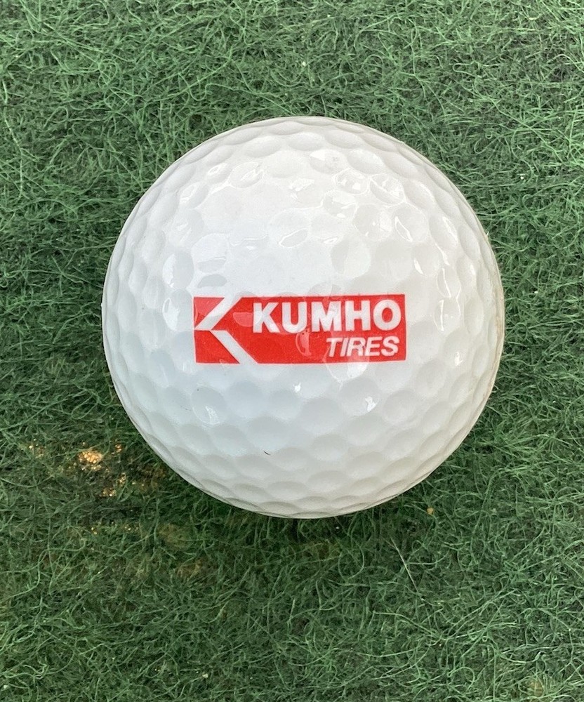 Kumho Tires Logo Display Golf Ball Softec