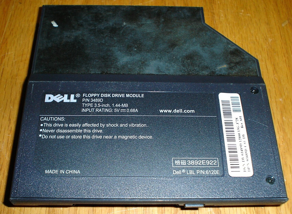 DELL Floppy Disk Drive Module P/N 3489D