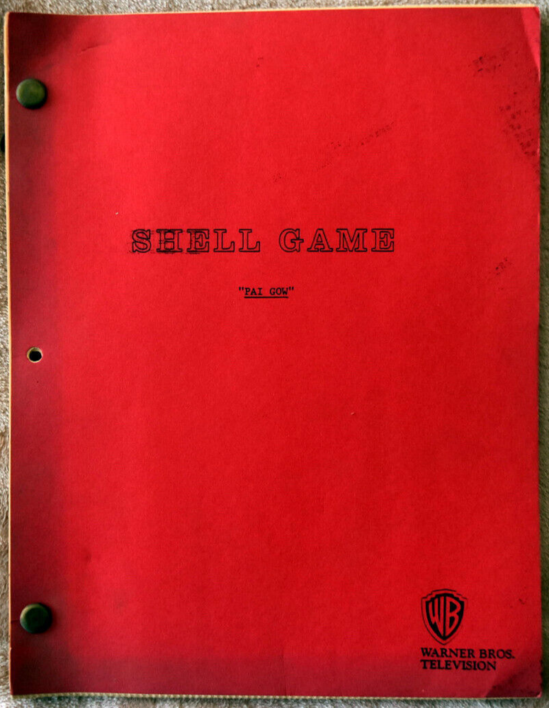 6 Original Shell Game Screenplays, Scripts Including Pai Gow, Dead Wrong....
