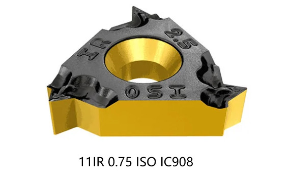 original carbide inserts     5  pcs   11IR 0.75   ISO    IC908