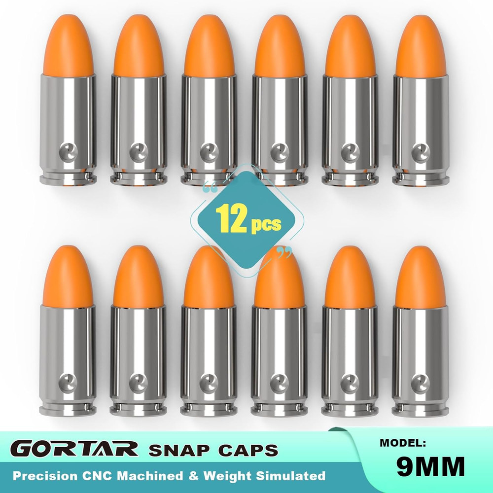 GORTAR Snap Caps Training Dummy Rounds Practice Safe Loading Firing Close to Rea