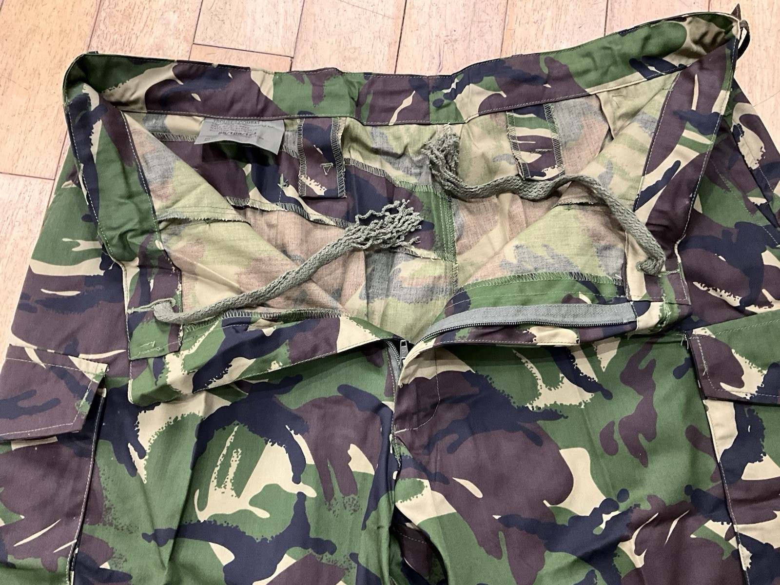 British Army CS95 Lightweight Woodland Camo Combat Trousers