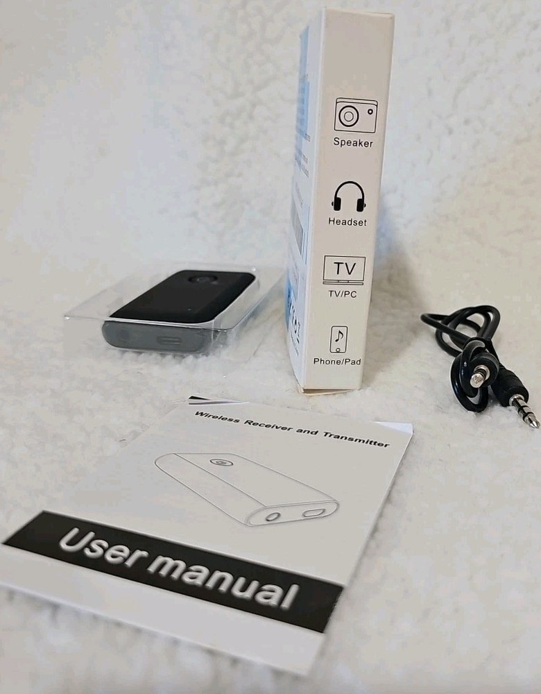 Ankilo Wireless 2- In- 1 Audio Receiver & Transmitter - Open Box - New