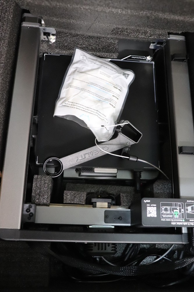 Creality - Hi Multi-Color 3.2-Inch Touchscreen 3D Printer - Gray