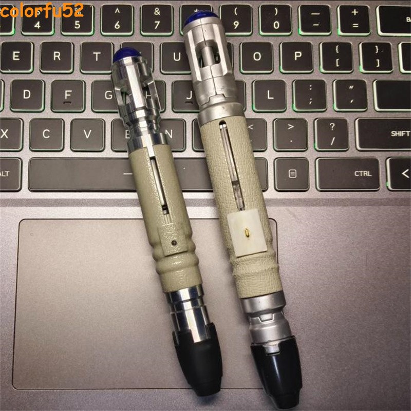 Replica Doctor Who Master 10th Metal Sonic Screwdriver Scalable LED Prop Collect