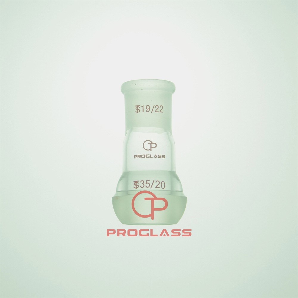 Lab Glass Connecting Adapters Bottom Joint 35/20