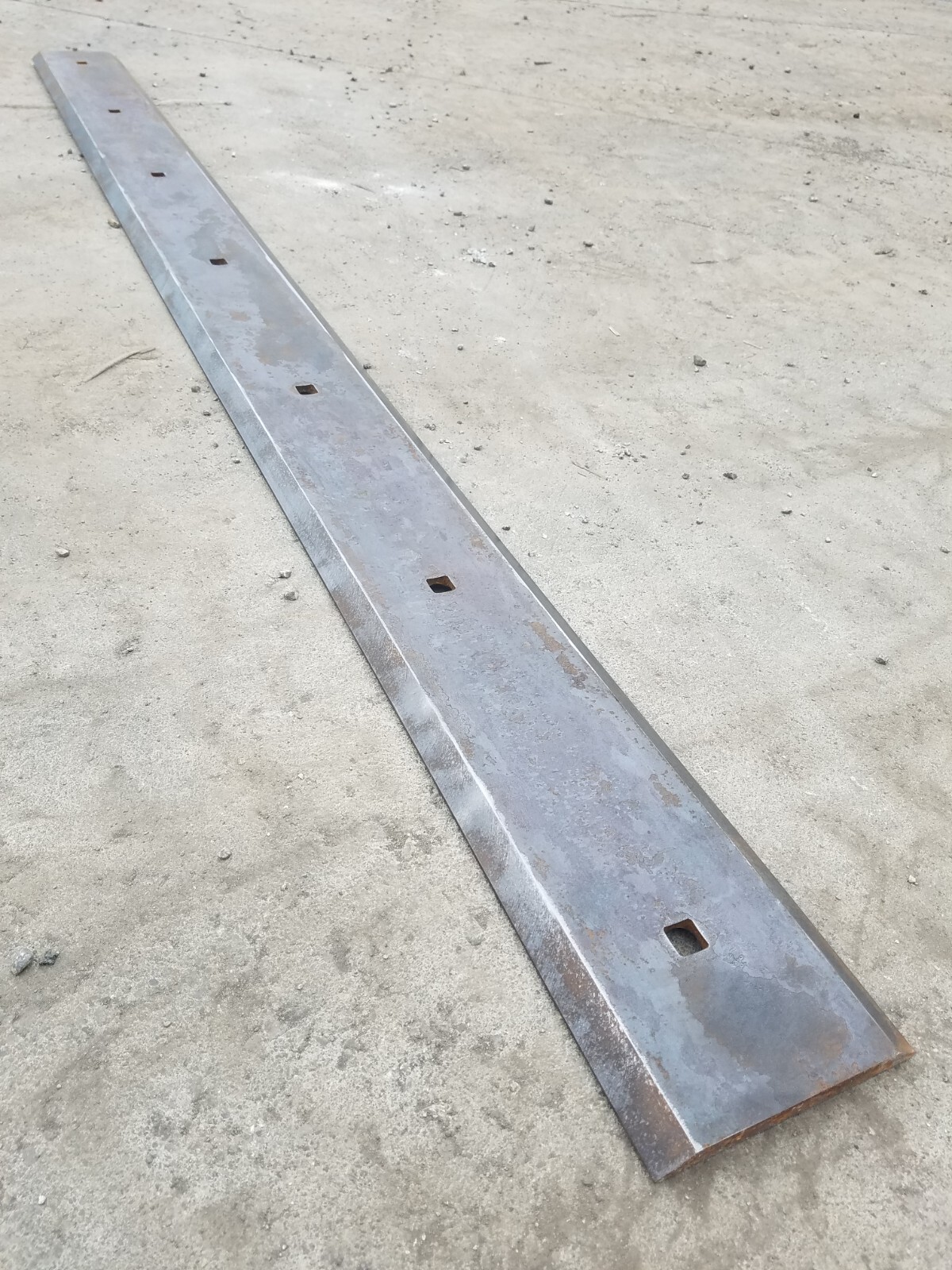 78" BOLT ON CUTTING EDGE HARDENED STEEL - FREE SHIPPING
