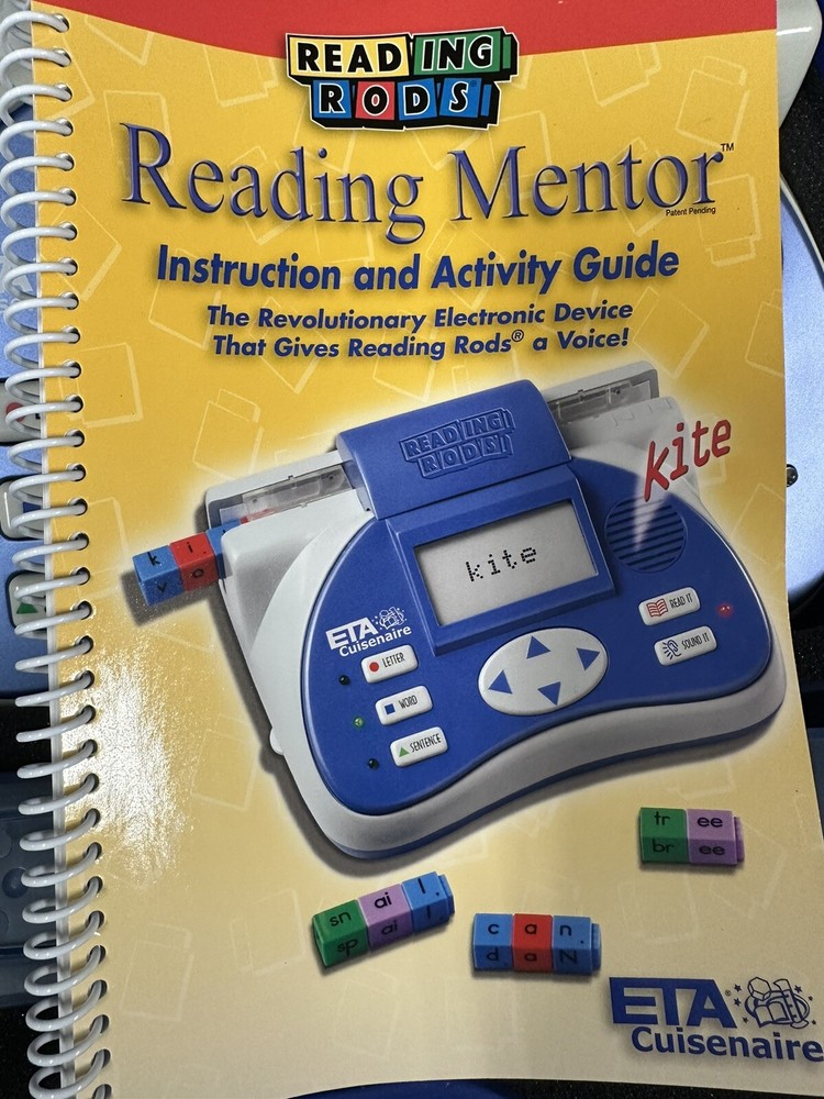 LEARNING RESOURCES READING RODS MENTOR CASE CLASSROOM HOME SCHOOL LEARNING READ