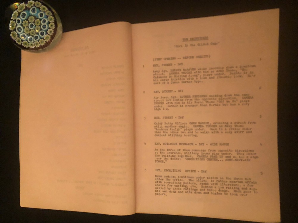 The Recruiters' Vintage [Pilot] Script by Garry Marshall