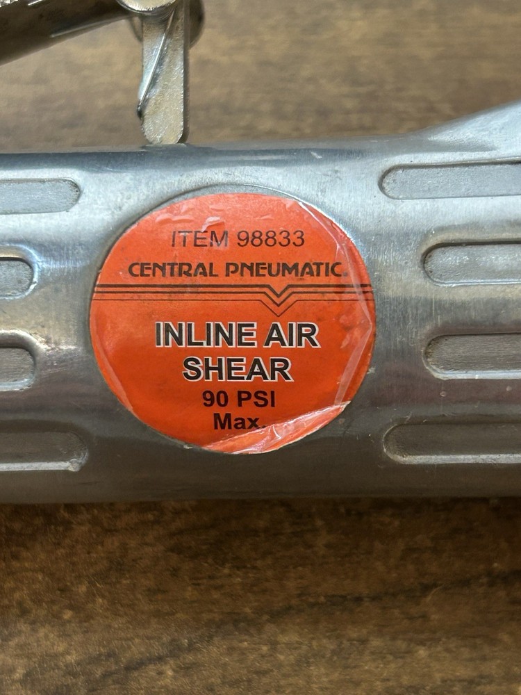 Central Pneumatic Inline Air Shears 90 PSI #98833