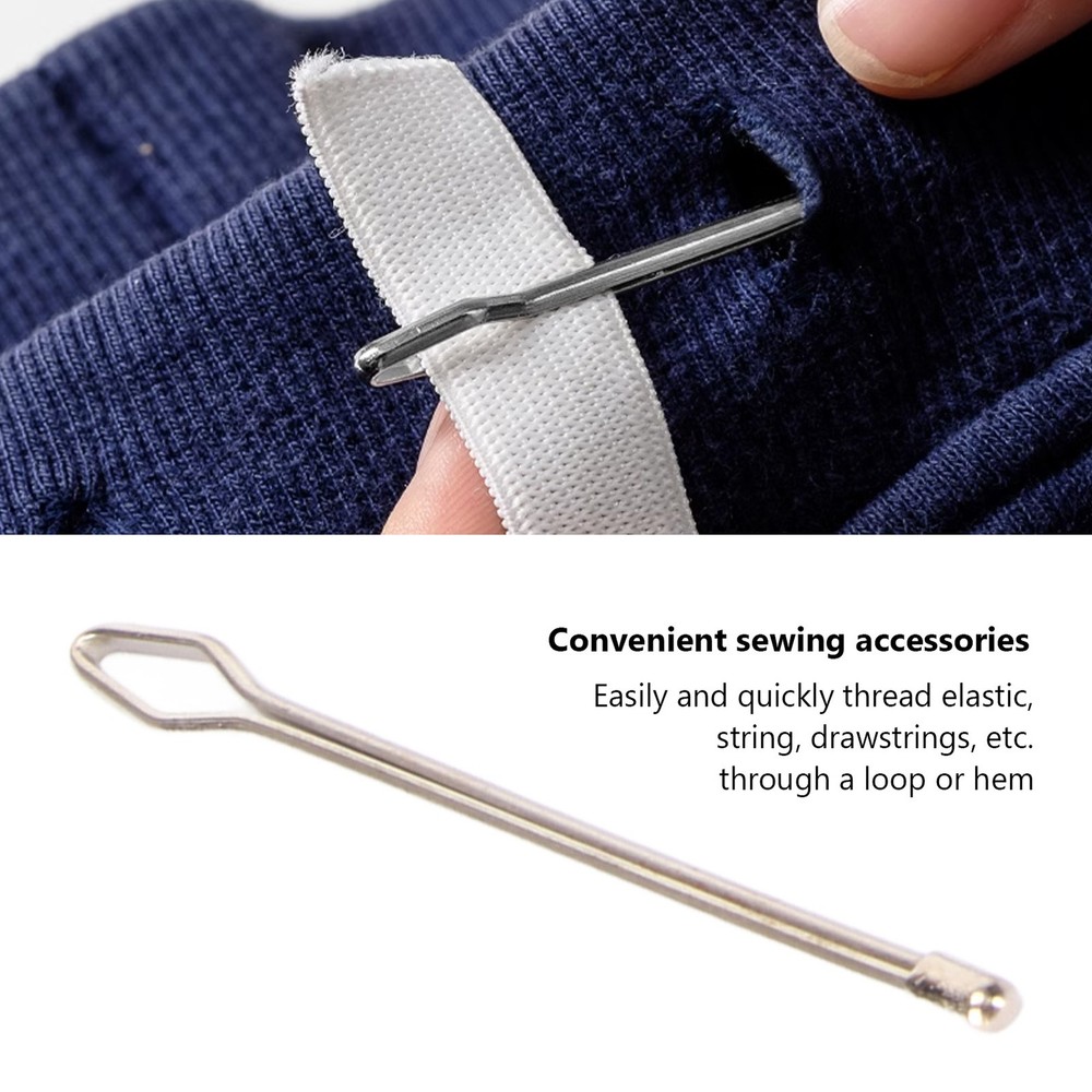30pcs Elastic Drawstring Threader Easy Pull Tool For Threading Yarn Popular