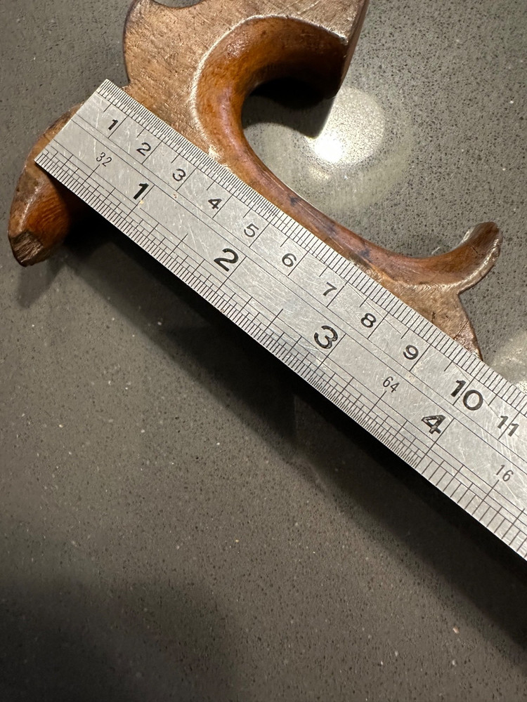 Vintage Oak Hand Saw Handle
