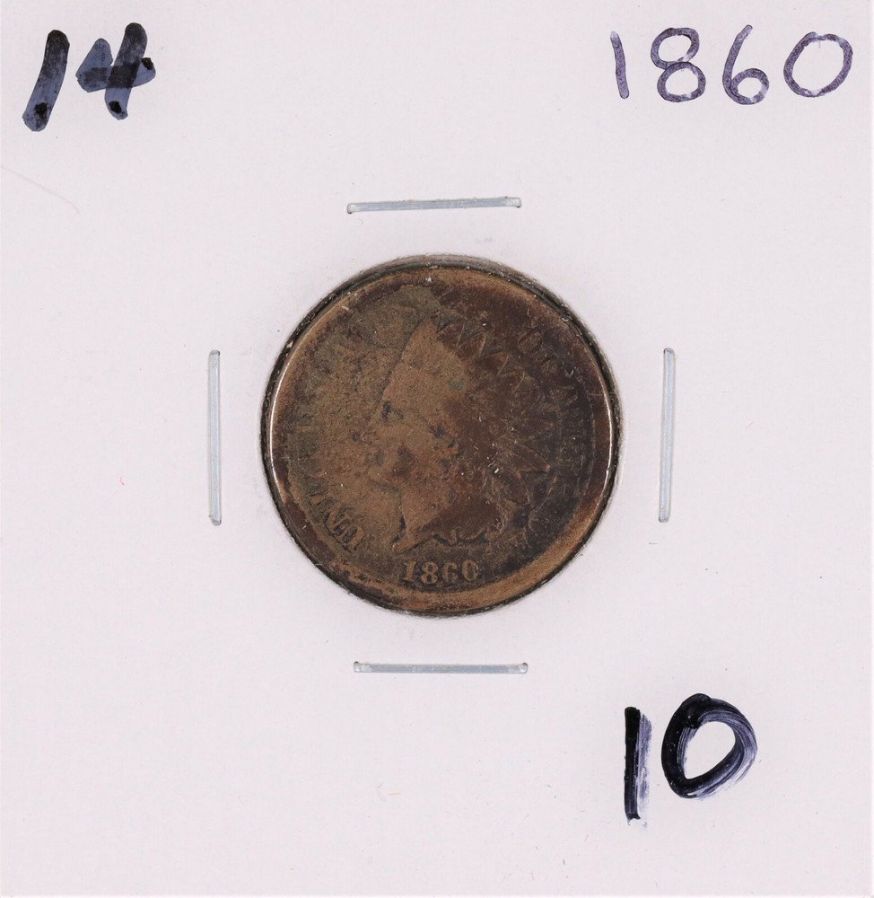 1860 Indian Head Cent #14