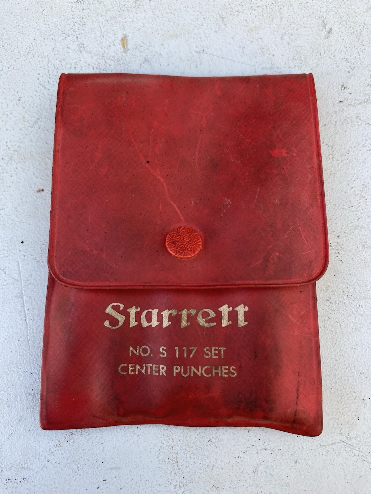 Starrett S117 5pc Center Punch Set 1/16” - 5/32”