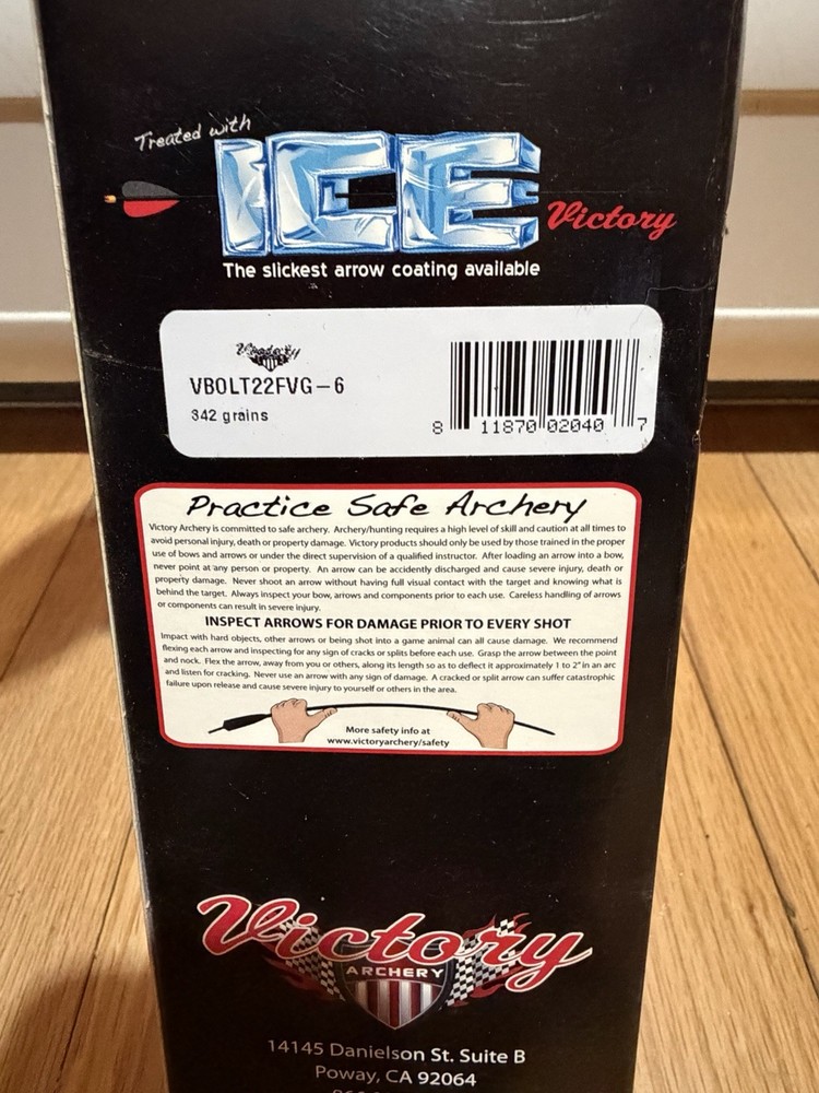 Victory VAP VOODOO 22, 342 Grains 1box 6pcs