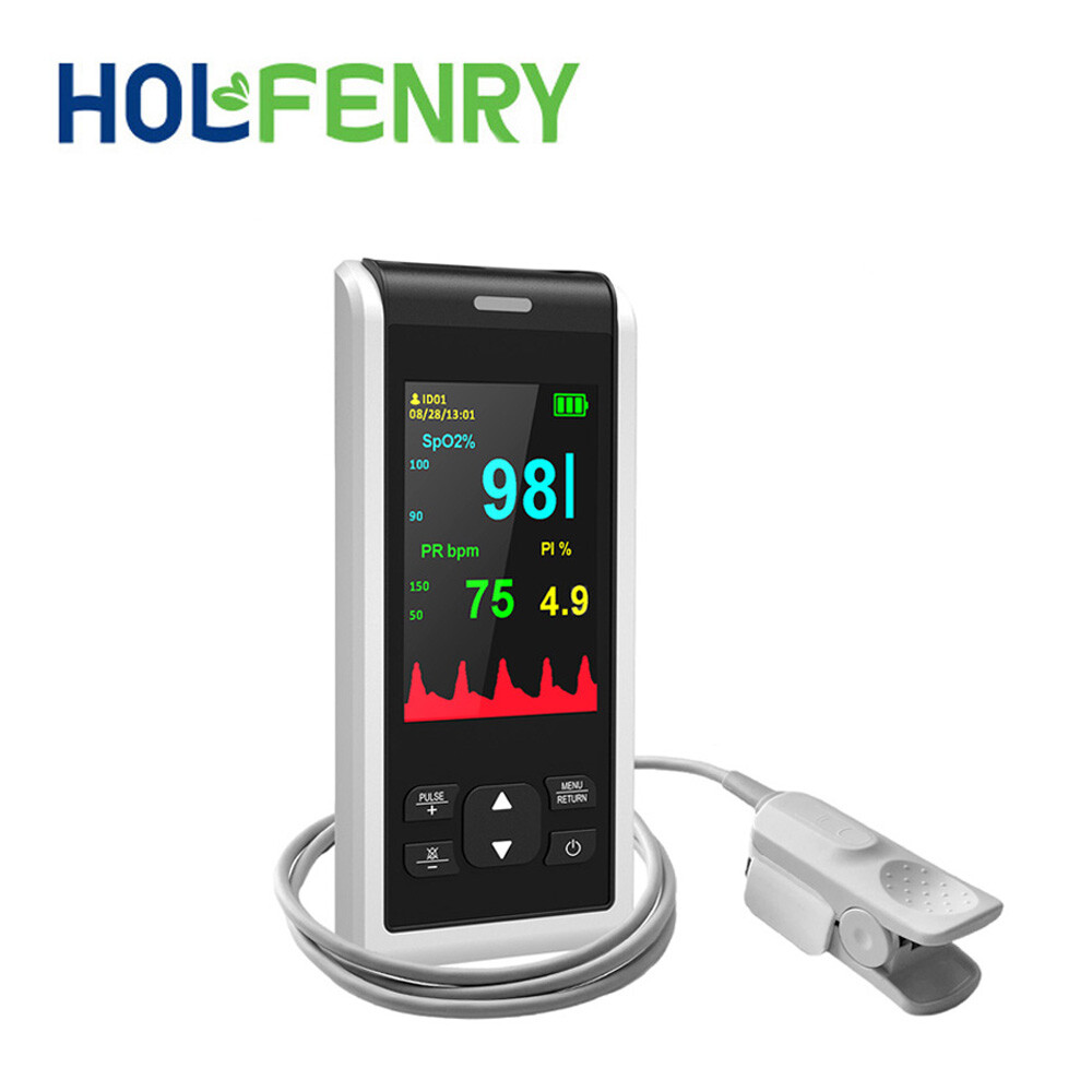 Handheld Pulse Oximeter Oxygen Monitor Heart Rate Monitor Fingertip FDA Approved