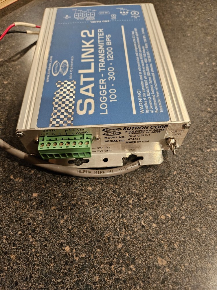 SUTRON SatLink 2 Logger - Transmitter