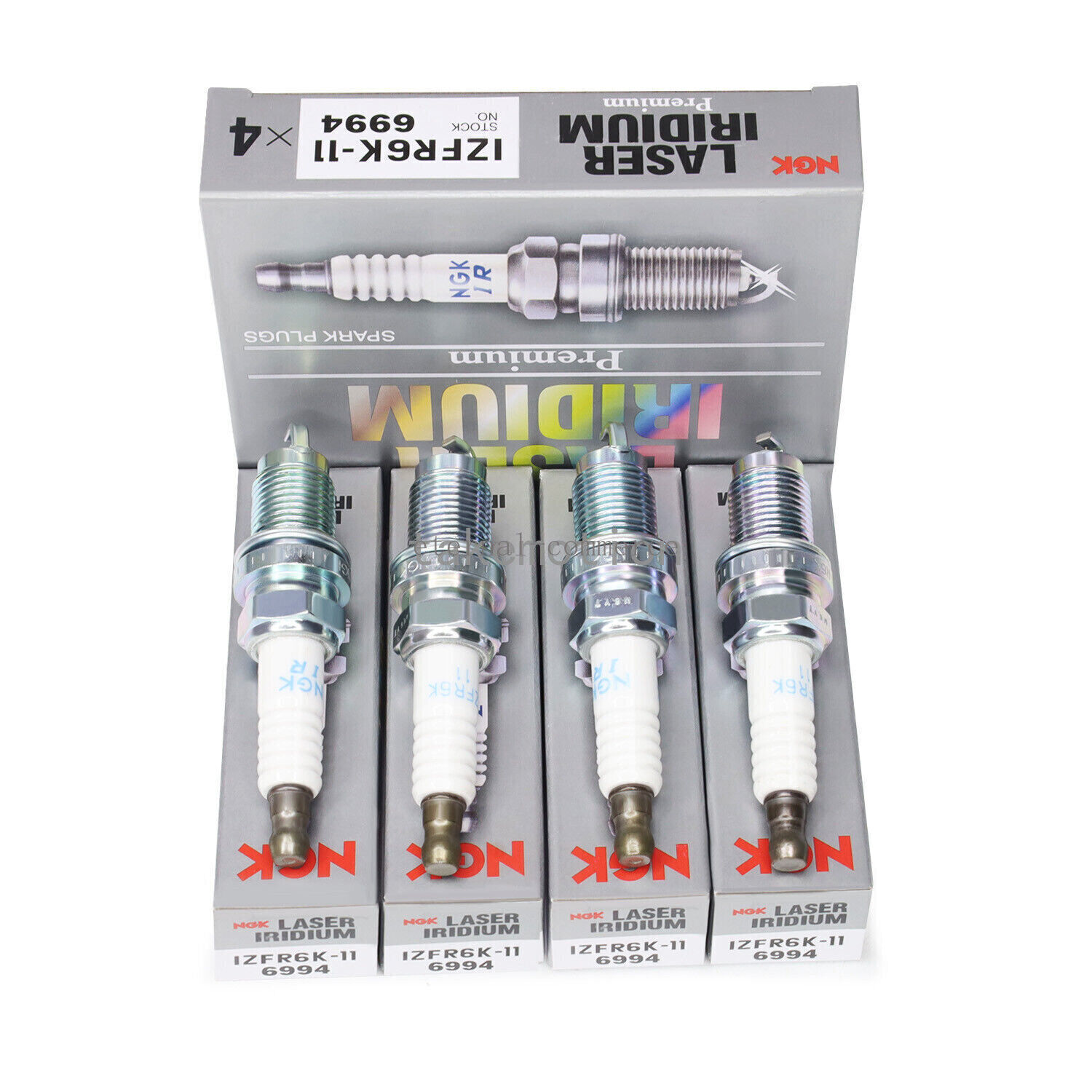 4PCS NGK Iridium Spark Plugs IZFR6K11 For Honda Accord Civic Acura MDX RSX RL TL