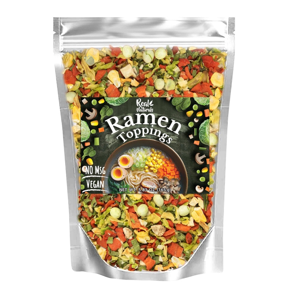 Dried ramen toppings. Dehydrated vegetables for ramen topper include Cabbage,...