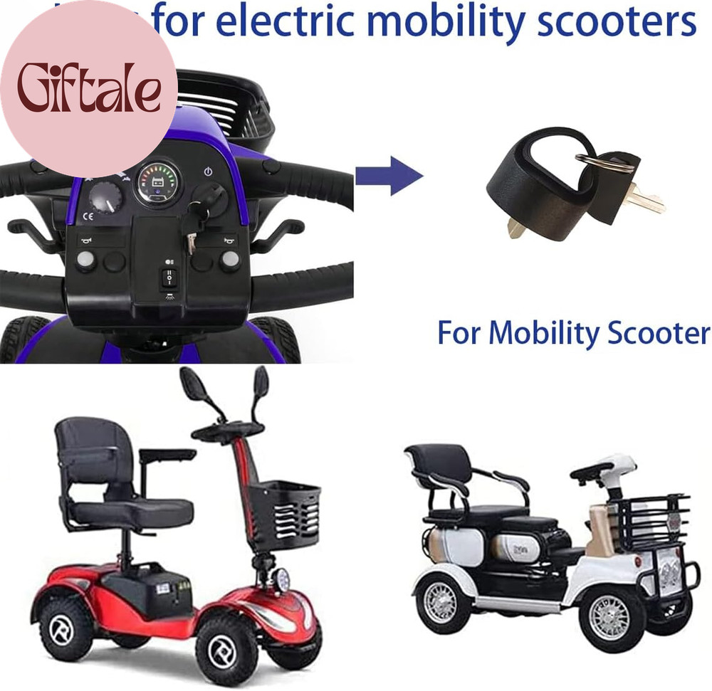Mobility Scooter Accessories, Compact Mini Keys for Mobility Scooter Accessories