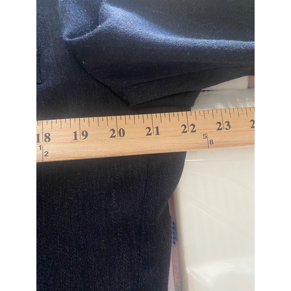 Mark Shaile Mens Dark Gray Wool Blazer Jacket Size 44R