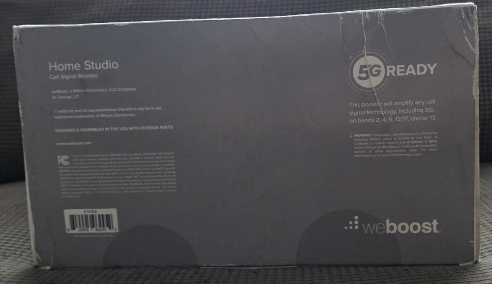 weBoost Home Studio Cell Signal Booster Kit