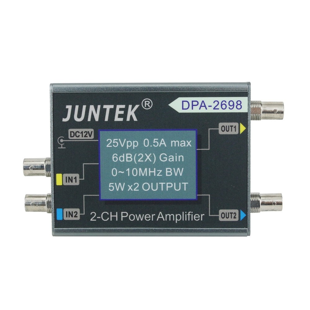 DPA-2698 10KHz 25Vpp 2CH DC Power Amplifier DDS Function signal Generator