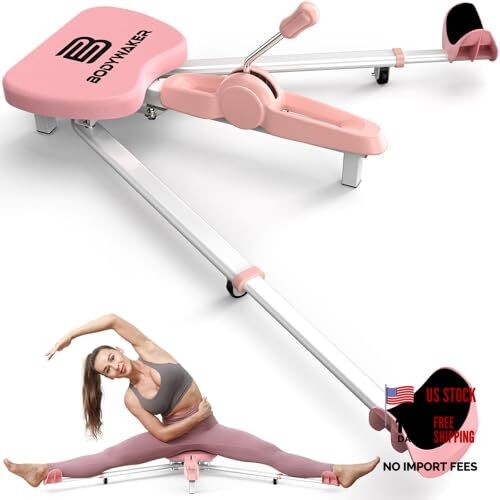 Leg Stretcher Machine - Professional Split Trainer for Dance, Ballet, Pink