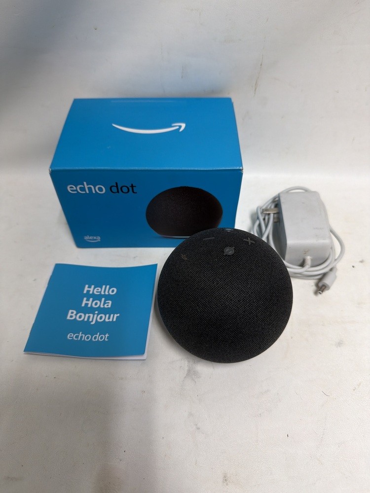 AMAZON ALEXA ECHO DOT WITH BOX