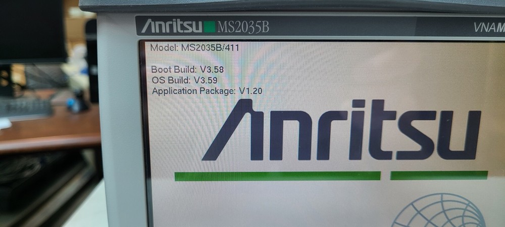 Anritsu MS2035B 6 Ghz 2 Port Vector Network & Spectrum Analyzer VNA Master 411
