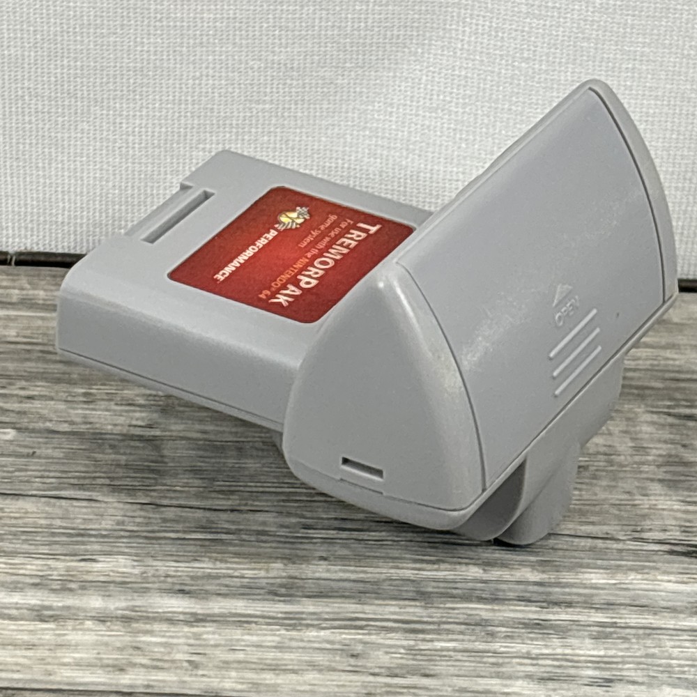 Performance TremorPak for Nintendo 64 | Gray Rumble Pak | Adjustable Speed