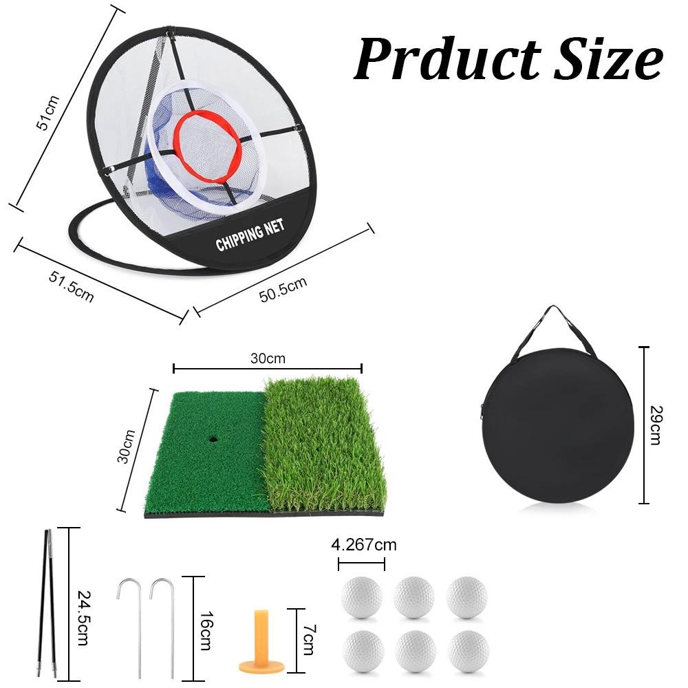 Golf Chipping Net, Portable Folding Golf Training Net, Golf Target Chipping Net