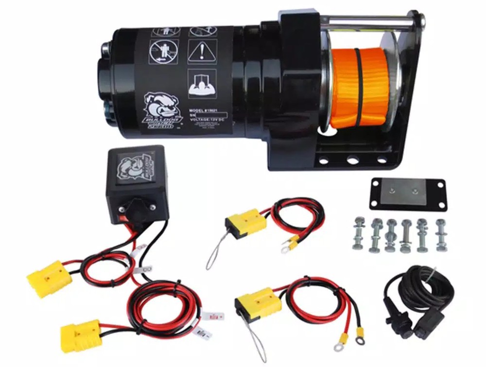 BullDog 2000 LB ATV/UTV Snow Plow Winch