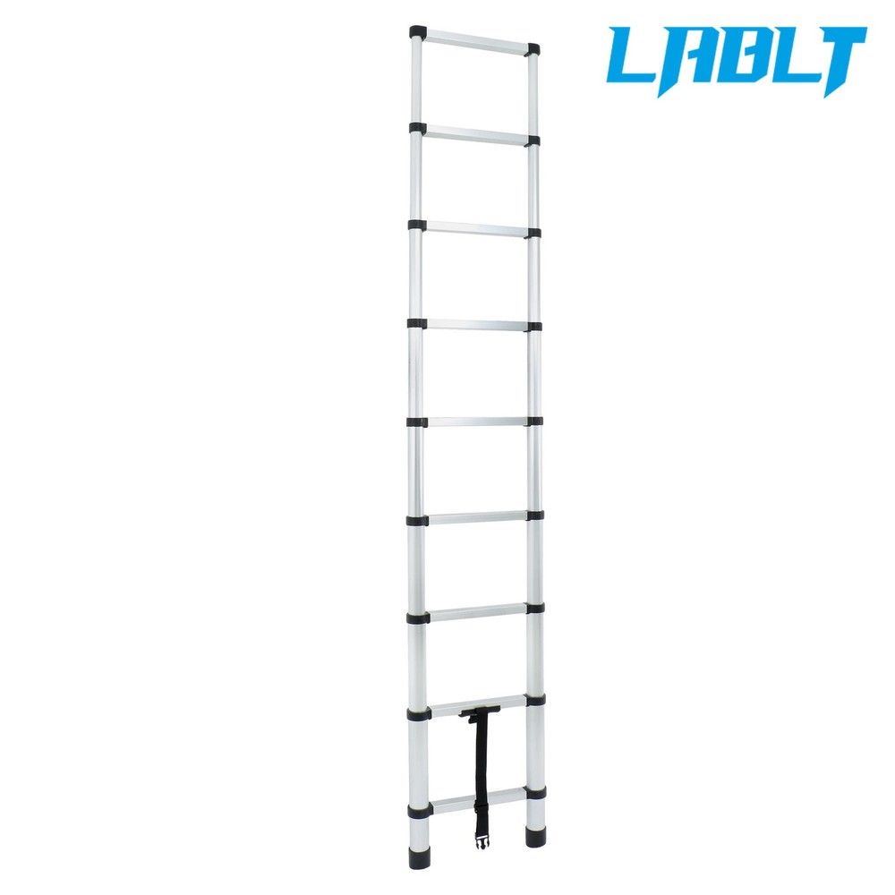 LABLT 8.5 FT Multi-Purpose Extension Ladders Collapsible Aluminum Telescoping