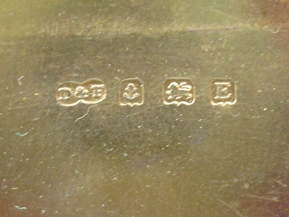 Vintage Solid Sterling Silver Notepad holder/Match Book Holder.