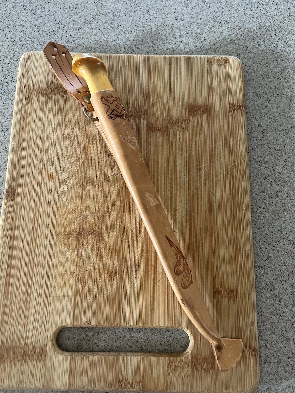 Iisakki Järvenpää Vintage Finnish Fishing Knife, Used