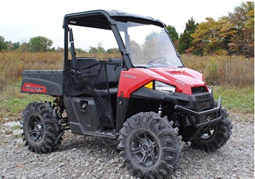 SuperATV Full Windshield for Polaris Ranger Midsize ETX (2015+)
