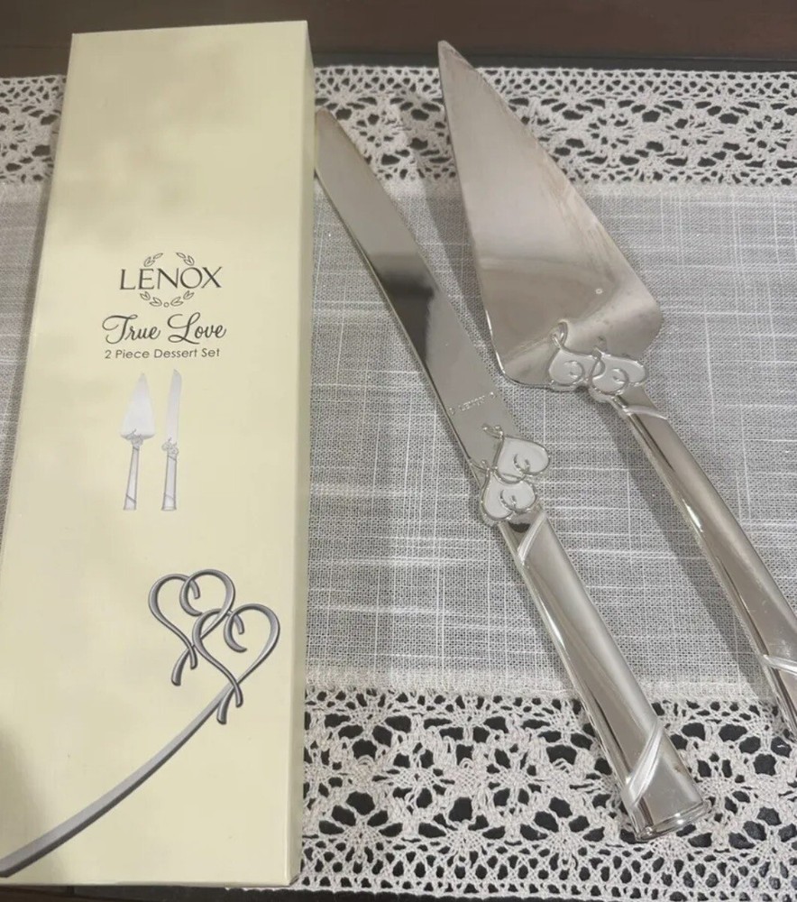 Lenox True Love Dessert Set With Box