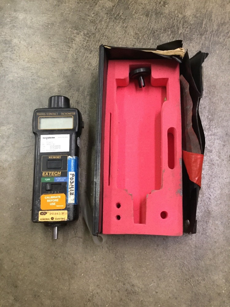 Extech Microprocessor Photo/ Contact Tachometer