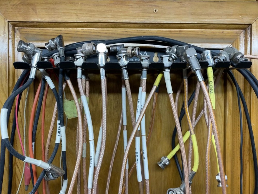 VARIED TEST COAX CABLES WITH BNC'S TEST LEADS AVIONICS
